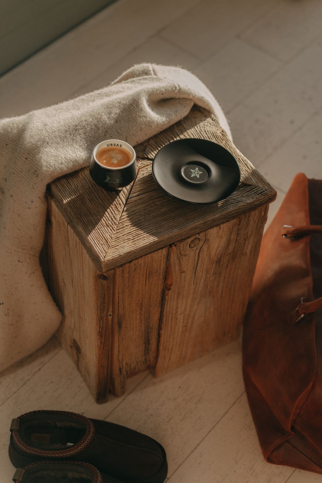 Ursae - Tasse à café Maniko avec soucoupe