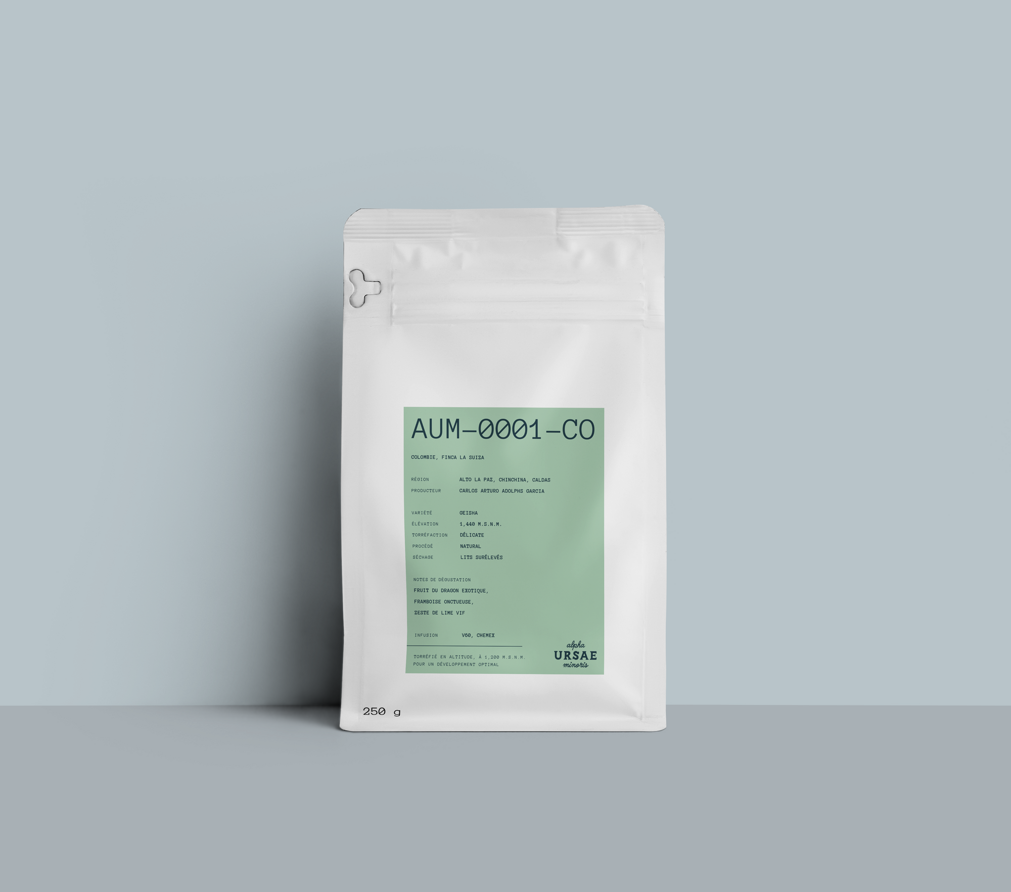 AUM-0001-CO / Colombie Finca La Suiza Geisha